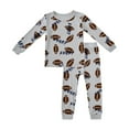 thumbnail image 3 of MEZZALL Baby Boy & Girls Cartoon O-Neck Long Sleeve Shirt Tops Pajamas Sets Pants Set Kids Toddler Sleepwear Night Children Pj's For Daily Birthday Nightwear, 3 of 3