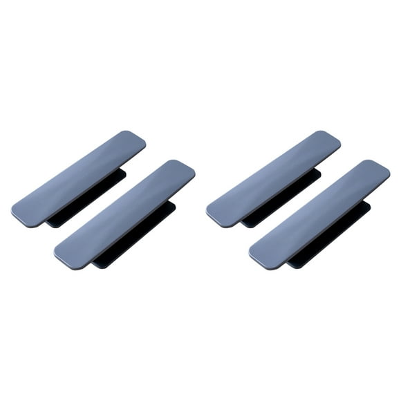 CIMAXIC 4pcs Cupboard Cabinet Pull Handles Drawer Door Knobs Pull Handles (Grey),4.33"X0.87"X0.79"