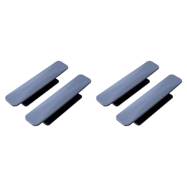 Gabinete del armario de 4pcs Gabinete de tracción MANOS DE PUERTAS DE PUERTAS DE PUERTAS DE PULLER STARLOS (GRIS)