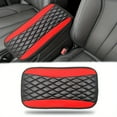 thumbnail image 2 of MesaSe Premium Faux Leather Car Armrest Cover - Dual-Tone Quilted Design  Colorful Interior Accent, 2 of 7