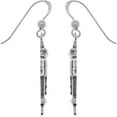 thumbnail image 3 of Jewelry Trends Sterling Silver Celtic Cross Dangle Earrings, 3 of 4