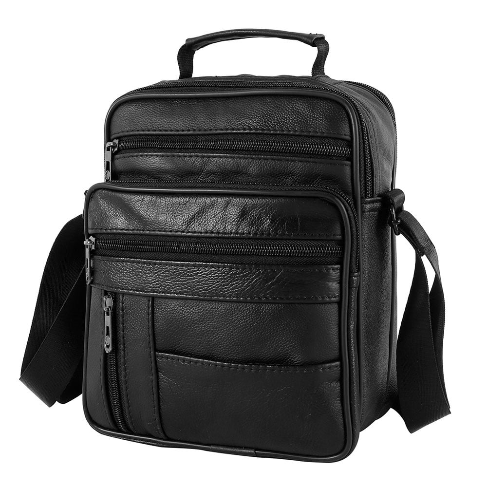 Men's Genuine Leather Handbag, Crossbody Business Messenger