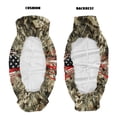 thumbnail image 6 of ZIATUBLES 2-Pack Waterproof UTV Seat Covers for Kawasaki Mule (2001-2023, 2025), Scratch Wear Resistance Front Seat Protective Set with Easy Installation, Deer Flag Camo Hunting Forest Print, 6 of 8