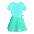 thumbnail image 3 of inhzoy Kids Girls Short Sleeves Ballet Dance Costumes, 3 of 6