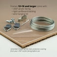 thumbnail image 5 of Craig Frames 23247635 24 x 32 Inch Picture Frame, Grey, Set of 2, 5 of 7