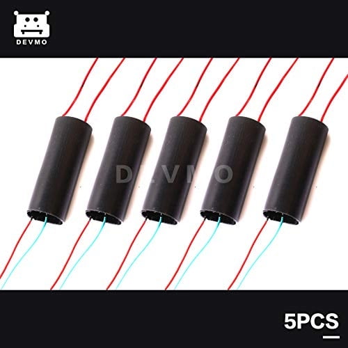 DEVMO 5PCS DC 3v-6v a 400kV 400000V Boost Step-up Power Module Generad