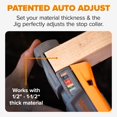 thumbnail image 3 of Bora Tools Mini Jig Pro Pocket Hole Jig avec Rangement Intégré &acirc;?? Conception Auto-Calibrée et Coussinets Antidérapants pour Protection de Surface, 3 of 9