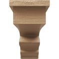 thumbnail image 2 of 6"W x 36"D x 12"H Thin Highland Rough Cedar Woodgrain TimberThane Corbel, Primed Tan, 2 of 6