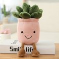 thumbnail image 1 of Creative Succulent Plant Decoration Plush Fun Simulation Potted Office Home Decoration-SinKeeU, 1 of 4