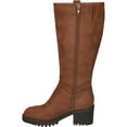 thumbnail image 2 of Bella Vita Womens Lorielle Leather Block Heel Mid-Calf Boots, 2 of 3
