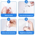 thumbnail image 3 of Guardurnaity 5 unidades de botellas recargables, atomizador de Perfume de plástico transparente, Mini botella de Spray de maquillaje cosmético, Cuentagotas de vidrio y botellas, 3 of 6