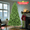Green_9ft, variant on Tcbosik 8ft Unlit Artificial Christmas Tree with 1430 Branch Tips, Indoor Xmas Holiday Decoration with Metal Stand, Green
