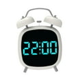 thumbnail image 2 of Luzkey Réveil Électronique à LED Horloge Numérique de Table pour Bureau Dortoir Bleu, 2 of 8