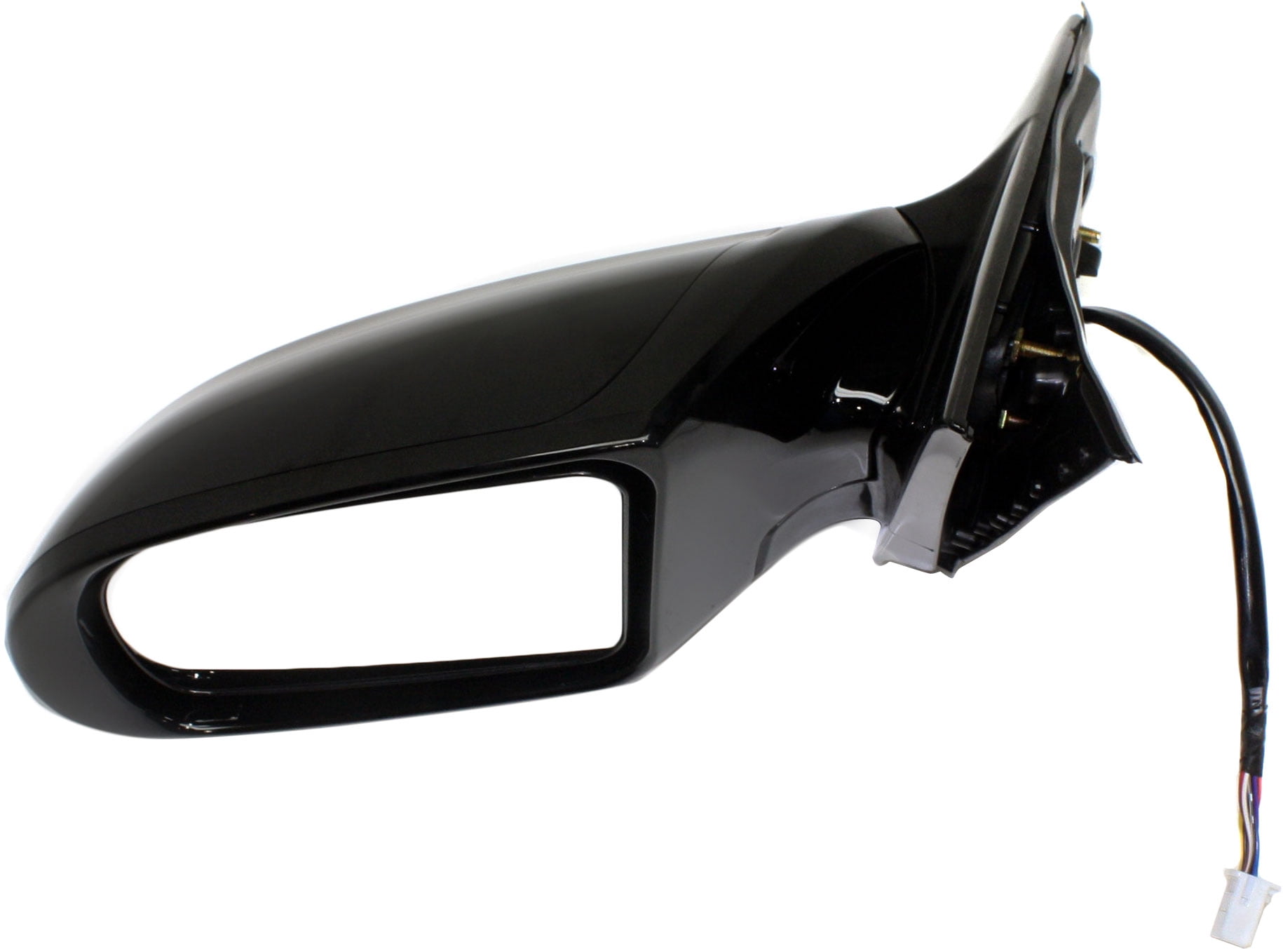 Mirror Compatible With 2009-2014 Nissan Maxima Left Driver Side Heated In-housing Signal Light Paintable Kool-Vue