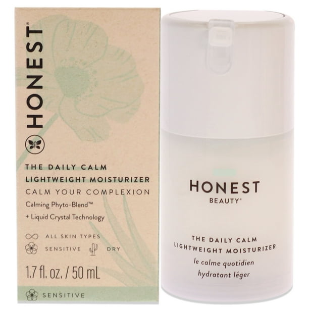 Crema hidratante ligera Daily Calm de Honest para mujeres: 1,7 oz Honest Honest