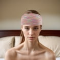 thumbnail image 6 of Unique Bargains 1 Pc Breathable Headband Sweat Headband for Sport Assorted Color, 6 of 6
