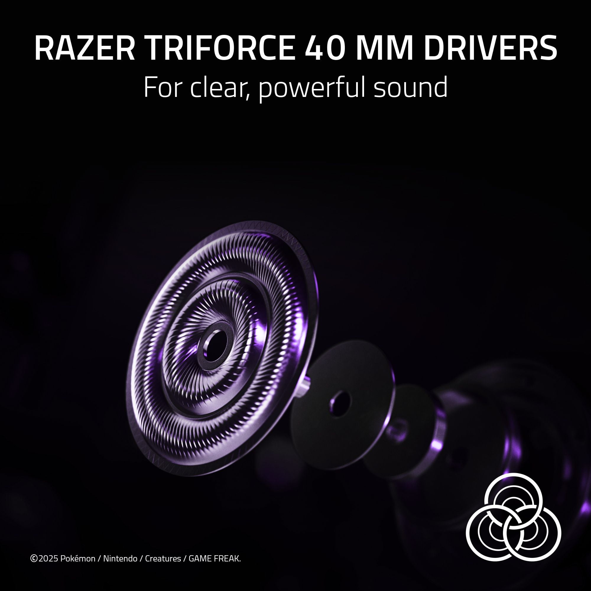 Razer Kraken Kitty V2 USB PC Gaming Headset, Stream Reactive, Pokemon Gengar Edition