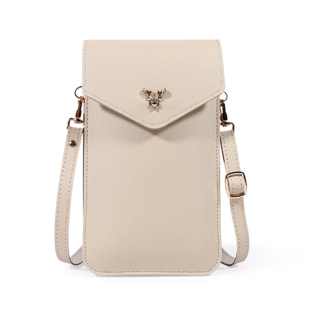 Monedero del teléfono celular, monedero del teléfono de la ventana de la pantalla táctil para el bolso del acollador de la cartera con el hombro MFZFUKR BST3000381-3