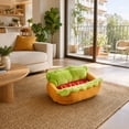 thumbnail image 5 of Hohaski Hot Dog Dog Bed,Hot Dog Pet Bed,Small Bun Dogs and Cats Bed with Non-Slip Bottom Removable Washable for All Pets, 5 of 7