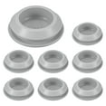 thumbnail image 1 of Uxcell 8 Paquetes Tapones de Silicona, Tapones de Agujeros de Bloqueo a Presión para Agujeros de 20-22 mm, Tapones de Goma para Agujeros Redondos, Tapones de Sellado Impermeables [Gris], 1 of 1