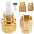 thumbnail image 1 of 2 uds accesorios de junta de manguera de agua accesorios de conector rápido de manguera de agua de 3/4 pulgadas, 1 of 4