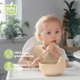 thumbnail image 2 of Set de alimentación para bebés Munlinder Silicone Baby Led Weaning Beige, 2 of 7