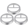 thumbnail image 1 of 3pcs Mason Toothbrush Bottle Lids Mason Jar Lids Bottle Caps Mason Jar Cups, 1 of 9