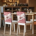 thumbnail image 5 of TSOVTHRID Snowman Candy Cane Snowflake Print Chair Back Cover Breathable Chair Cover for Dining Room Kitchen Washable Chairs Slipcovers for Restaurant Home Christmas Decoration, Set of 1, 5 of 7