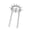 silver white d, variant on Rhinestones Tassels Crowns Hairband for Women Wedding and Evening Parties Comfortable Tiaras Hairhoop for Formal Occasion
