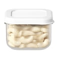 thumbnail image 1 of Bigersell Food Storage Containers with Lids Airtight Stackable Plastic Kitchen and Pantry Organization Storage Dry Food Canisters for Cereal, Dry Food, Flour and Sugar A, 1 of 5
