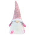 thumbnail image 2 of Valentine's Day Stuffed Animals Pink Valentine day Gnomes Decorations Handmade Swedish Tomte Gnome with Retractable Legs Valentines Gnome Standing Couple Decoration Pink Valentines Day Decor, 2 of 3