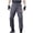 Purple, variant on Cargo Pants for Men 2 in 1 Wide Leg Pants with Pockets Elastic Waist Trousers Solid Lightweight Workout Pants