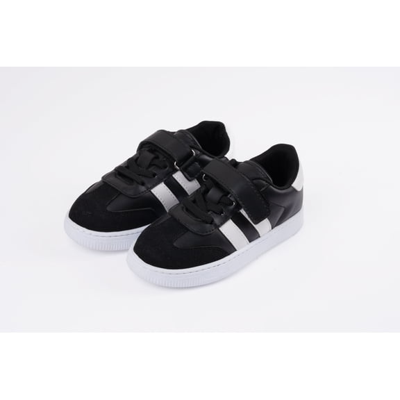 KUPA RAMBA White Children's Sneakers – Breathable Memory Foam Shoes for Kids,, Mesh Lining Comfort Fit (Black, US Footwear Size System, Little Kid, Numeric, Medium, 11.5))