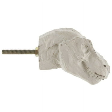 White T-Rex Resin Drawer Knob Home Decoration Keepsake
