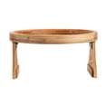 thumbnail image 3 of Sofa Armrest Clip-On Table, Flexible And Foldable Sofa Tray For Wide Couches, Non-Slip Bamboo Sofa Armrest Table For Drinks, Snacks, Remote Controls, 3 of 5