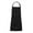 Black, variant on Kitchen Apron Adjustable Barbecue Apron With Long Band Men's and Women's Kitchen Apron Cooking Restaurant Cafe Baking