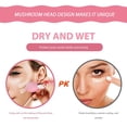 thumbnail image 4 of 3Pcs Makeup Sponge Wedge Sponges with Handle Cosmetic Puff Beauty Sponge Stickpink, 4 of 7