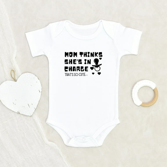 Newbabywishes - Mom Think's She's in Charges Baby Clothes for Boys and Girls - Newborn Baby Clothes