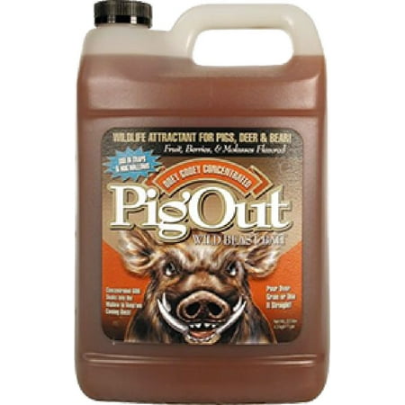 Evolved Habitat Pig Out Wild Hog Attractant - Liquid - 4 Lb