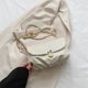 thumbnail image 4 of Bolsa De Hombro Bolsos De Mensajero Para Mujer, Bolsos De Hombro Con Cadena, Bolsos Cruzados Cuadrados A La Moda (Blanco) Likrtyny Para Estrenar, 4 of 5