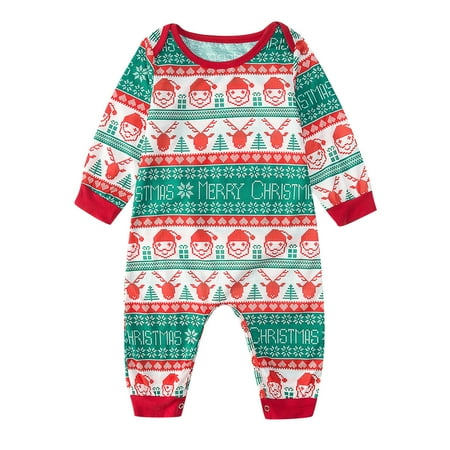 

NECHOLOGY Family Pajama Pants with Pockets Baby For Christmas Family Matching Pajamas Cute Family Christmas Pajamas And Suit Green 9M