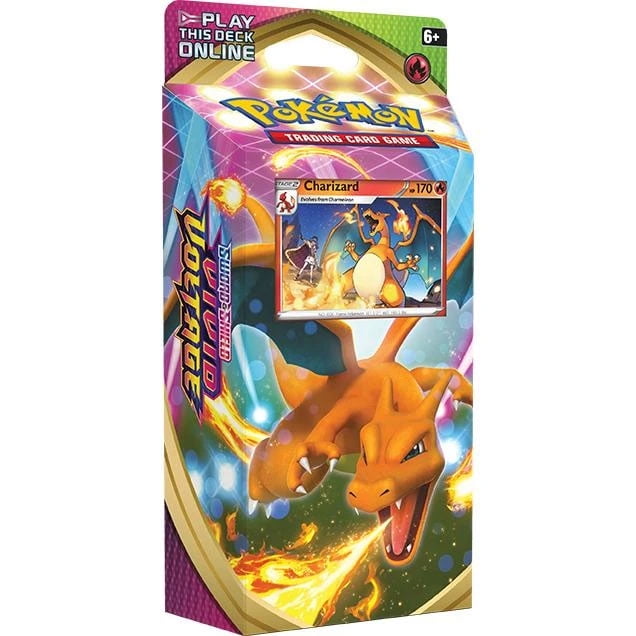Pokemon Cards Sword Shield Vivid Voltage Theme Deck Charizard Walmart Com Walmart Com