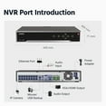 thumbnail image 4 of ANNKE 32 Channel 12MP PoE Security Network Video Recorder with 1TB, H.265+ NVR w/ 16 Ports PoE Recording, Customized Motion Areas, Supports 32x 12MP IP Cameras, 4 of 11