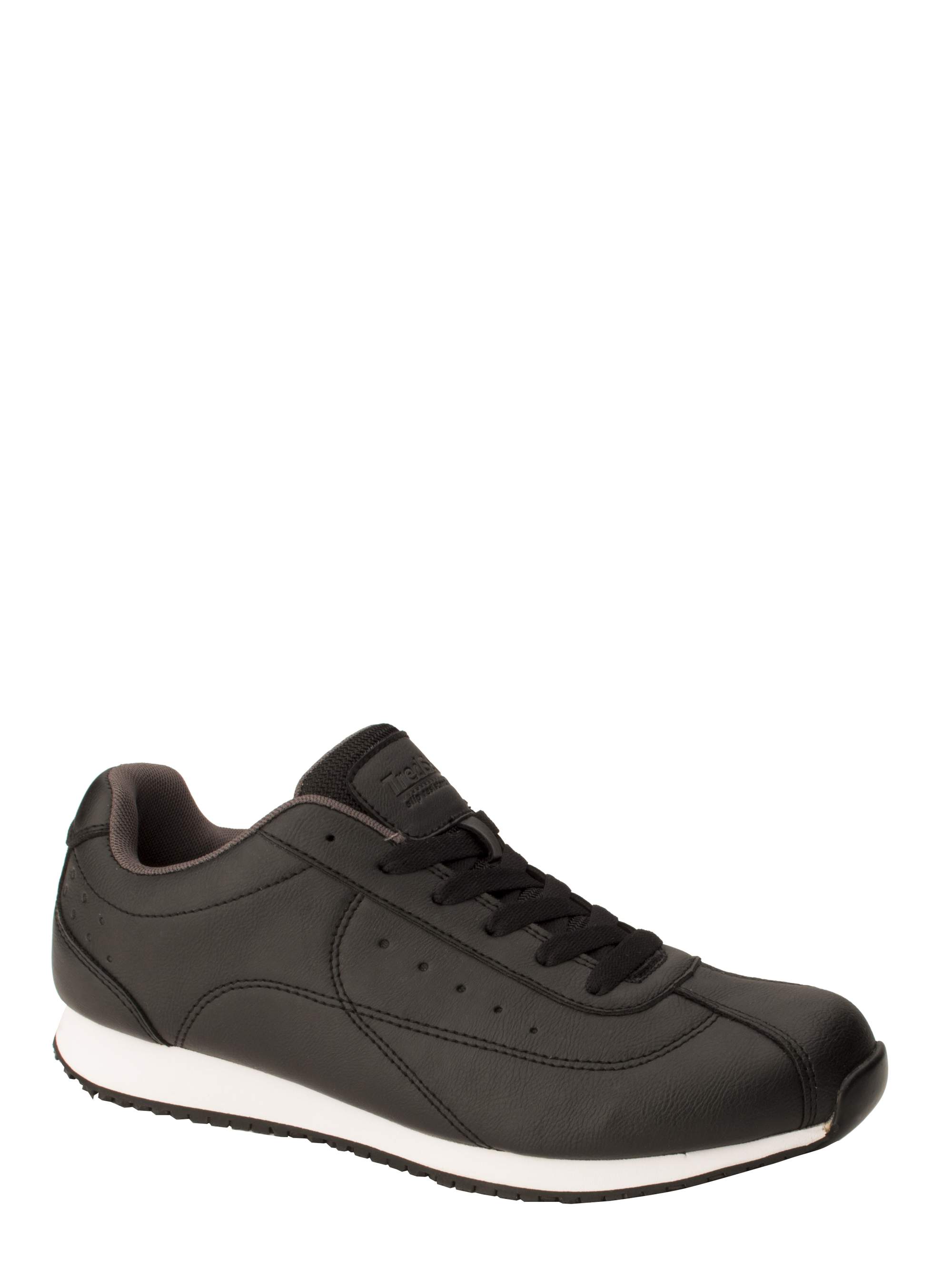 tredsafe gwen slip resistant athletic shoe in black women's