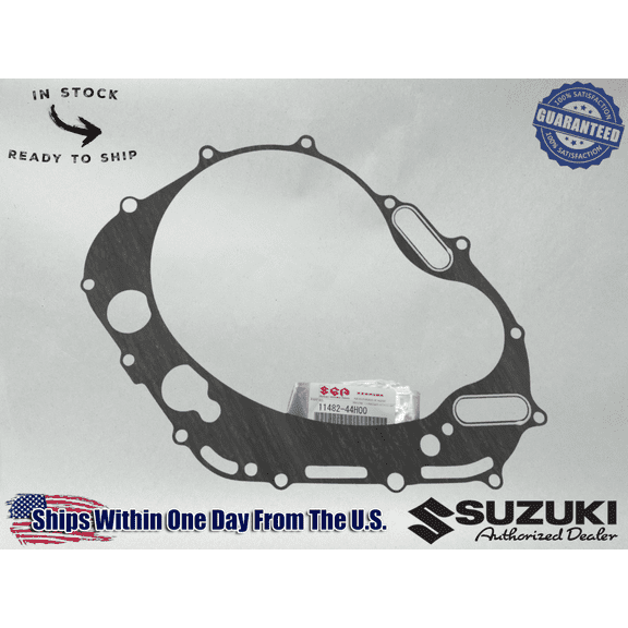 Suzuki Genuine OEM 2004-24 V-STROM DL 650 RH CLUTCH COVER GASKET 11482-44H00