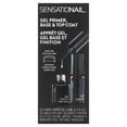 SensatioNail Gel Primer, Base & Top Coat (Clear), 0.12 & 0.25 fl oz