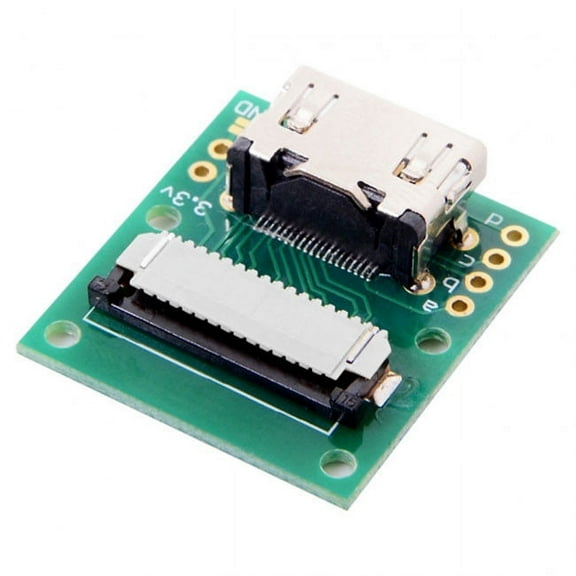 JSER Raspberry PI Camera Module to HDMI Type A Male HDTV FPC Flat Cable 5cm fit for PES001