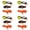 Orange-4Pcs, variant on 2.64" Fishing Downrigger Weight Retriever Kit – Downrigger Snap Release & Line Release Clips with Leader Snap for Planer Board Trolling, Offshore Fishing Gear