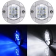 thumbnail image 3 of Luz Led De Popa De 12v Para Barco Marino Lámpara Trasera Led Blanca Fría Redonda Accesorio Para Yate Azul/Blanco, 3 of 5