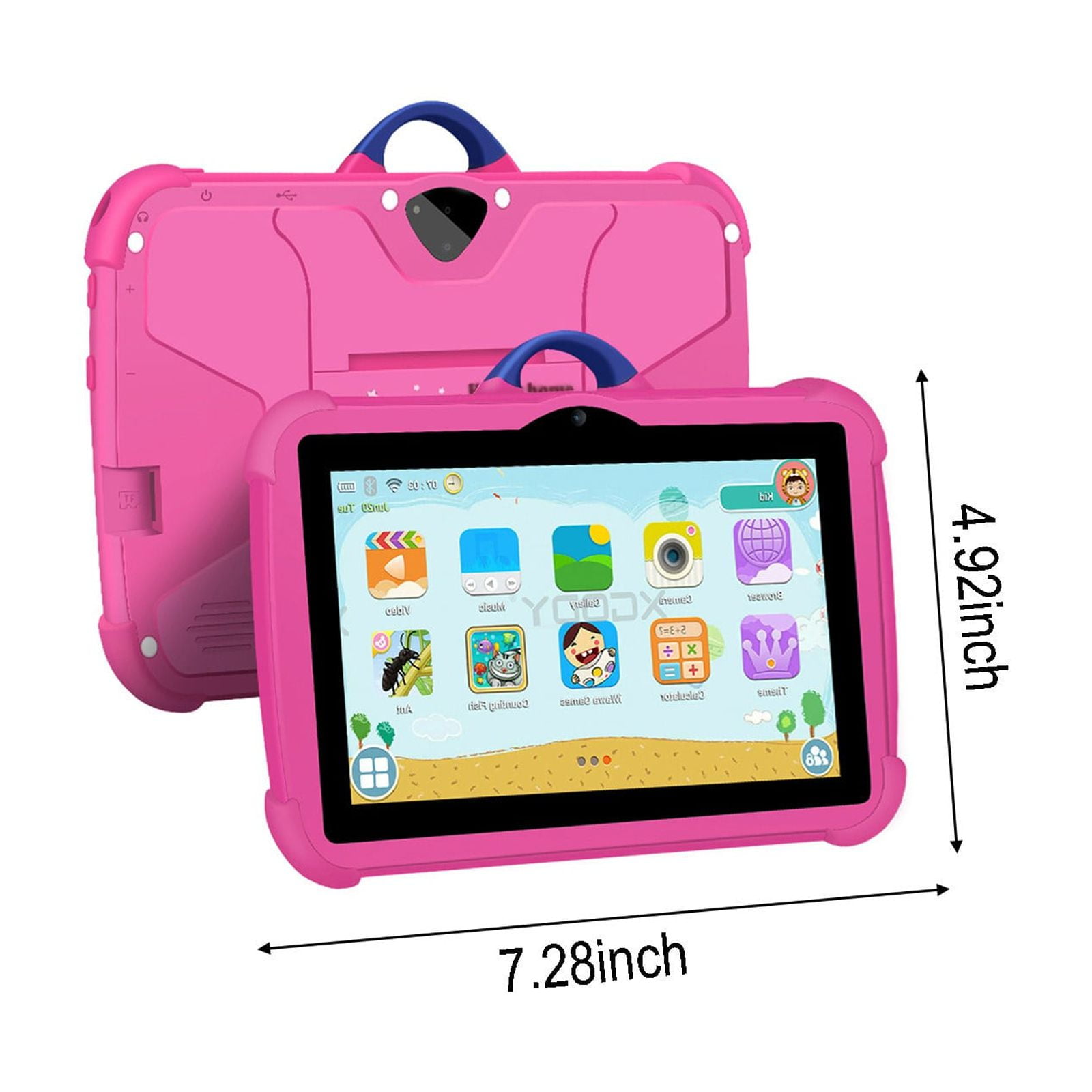 taicans 7-inch Children's Tablets Computer WiFi Bluetooth android Tablets Children's Early Education Learning Machine Parent-child Gift Machine Built-in Cameras
